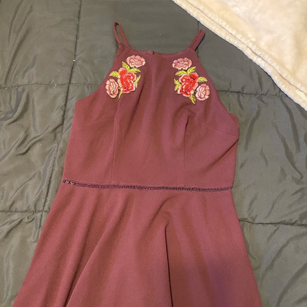 halter neck dress